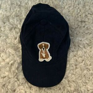 Janie & Jack Dog Corduroy Cap 2T-3